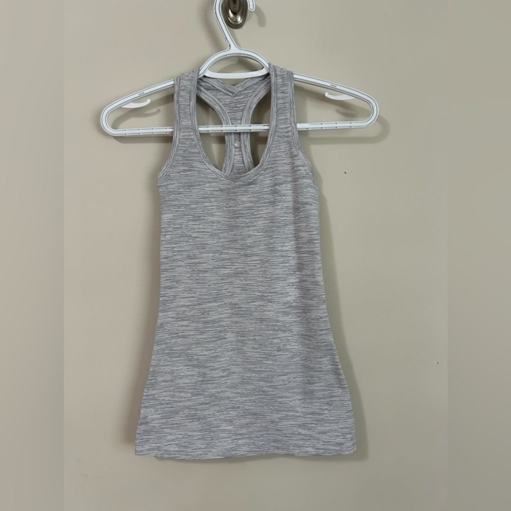 Lululemon Light Gray Tank Top